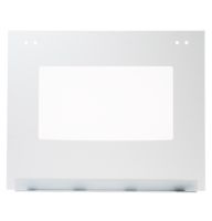 Picture of OEM General Electric (GE) WB56X33710 White Glass Door And Trim