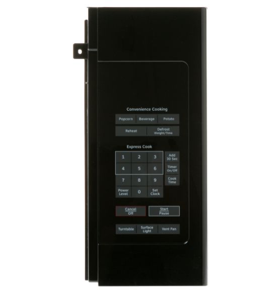Picture of OEM General Electric (GE) WB56X38158 Black Control Panel