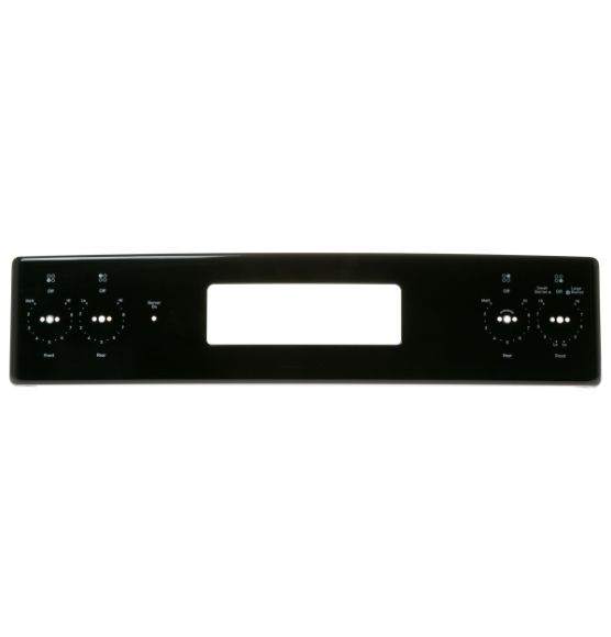 Picture of OEM General Electric (GE) WB07X37427 Black Control Panel Trim