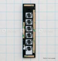 Picture of OEM General Electric (GE) WB03X40768 Buttons And Red Lens Asm