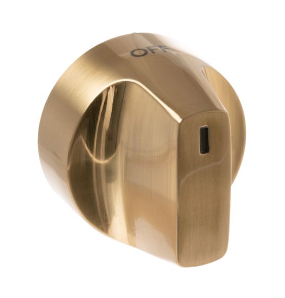 Picture of OEM General Electric (GE) WB03X46010 Champaigne Gold Knob And