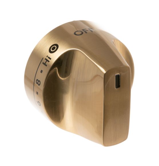 Picture of OEM General Electric (GE) WB03X46011 Champaigne Gold Knob And