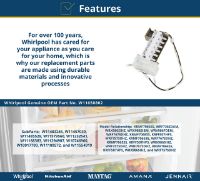 Picture of OEM Whirlpool W11658802 Ice Maker Assembly