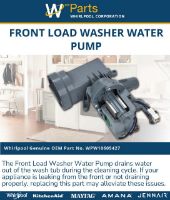 Picture of OEM Whirlpool WPW10425238 Washer Drain Pump