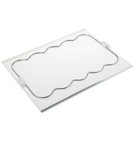 Picture of OEM General Electric (GE) WR71X35946 Glass Shelf With Wine