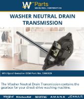 Picture of OEM Whirlpool Gear&Pinon 62680