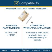 Picture of OEM Whirlpool Dishwasher W11120155 Dishwasher Control Board