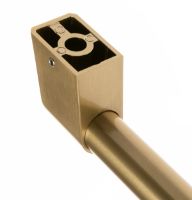 Picture of OEM General Electric (GE) WR12X44294 Brushed Brass Door Handle