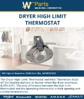 Picture of OEM Whirlpool Dryer WP8557403 High-Limit Thermostat & Thermistor Assembly