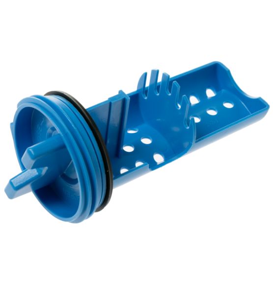 Picture of WH23X38617 Pump Filter With Seal – GE Front Load Washer Drain Filter | Genuine OEM Part