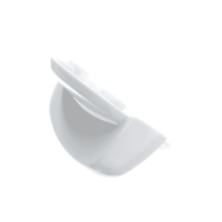 Picture of OEM GE Range WB03T10282 White Control Knob