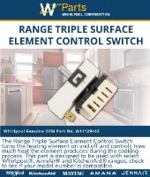 Picture of OEM Whirlpool Range - W11129442 Infinite Switch