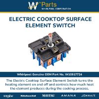 Picture of Whirlpool Cooktop / Range - W10917724 Infinite Switch (Genuine OEM Part)