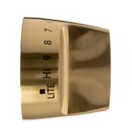 Picture of OEM General Electric (GE) WB03X46018 Champaigne Gold Knob Asm
