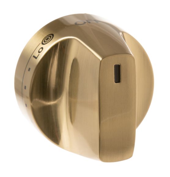 Picture of OEM General Electric (GE) WB03X46013 Champaigne Gold Knob And