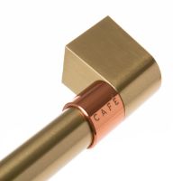 Picture of OEM General Electric (GE) WR12X44299 Brushed Brass Door Handle