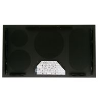 Picture of OEM General Electric (GE) WB62X44611 Maintop Glass & Frame