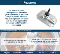 Picture of W11454734 Gearcase / Transmission – Whirlpool Top-Load Washer | Genuine OEM Part