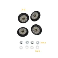 Picture of 4581EL2002L Dryer Drum Roller Kit (4-Pack) – LG Kenmore Dryer | Genuine OEM Part