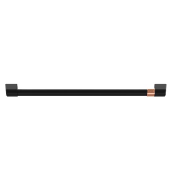 Picture of OEM General Electric (GE) WB03X45958 Flat Black Handle W/ Cafe Band