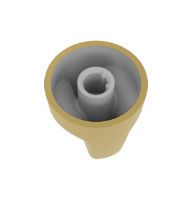 Picture of OEM General Electric (GE) WB03X46024 Champaigne Gold Knob