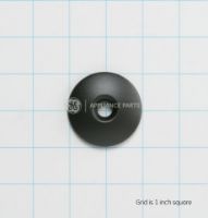 Picture of WB13T10060 Black High-Output Burner Cap – GE Gas Range | Genuine OEM Part