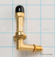 Picture of OEM General Electric (GE) WB28X39435 Elbow 90 Asm