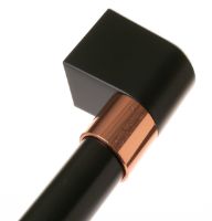 Picture of OEM General Electric (GE) WR12X44268 Flat Black Badge Freezer