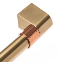 Picture of OEM General Electric (GE) WR12X44295 Brushed Brass Door Handle