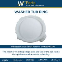 Picture of WPW10461196 Washer Tub Ring – Whirlpool Top Load | Genuine OEM Part