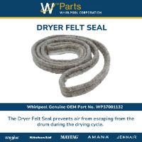Picture of WP37001132 Dryer Drum Felt Seal – Whirlpool Dryer | Genuine OEM Part