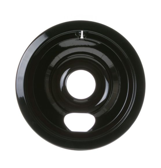 Picture of WB31T10014 Range Burner 6 Inch Drip Pan – Black | Genuine OEM GE Drip Pan