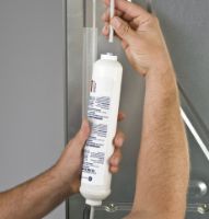 Picture of GXRTDR In-Line Refrigerator Ice Maker Water Filter – GE | Genuine OEM Part