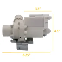 Picture of OEM Speed Queen Washer Pump & Bracket Assembly 203885