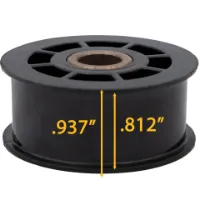Picture of OEM Speed Queen Washer Idler Pulley Wheel 38225P