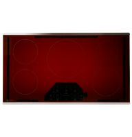 Picture of OEM General Electric (GE) WB62X44616 Maintop Glass & Frame
