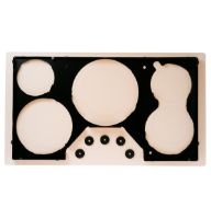 Picture of OEM General Electric (GE) WB62X43033 Maintop Glass & Frame