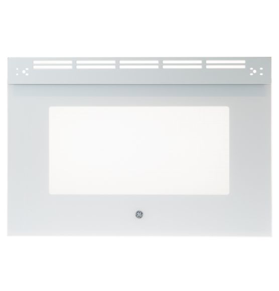 Picture of OEM GE Range Oven Door Outer Panel (White) WB56X20057