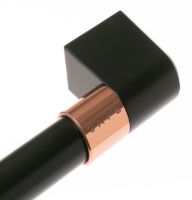 Picture of OEM General Electric (GE) WB03X45952 Flat Black Handle W/ Cafe