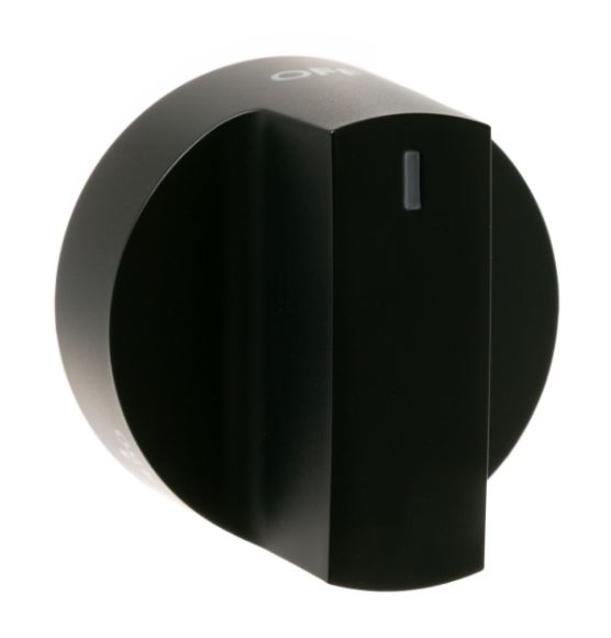 Picture of OEM General Electric (GE) WB03X45953 Flat Black Knob Griddle