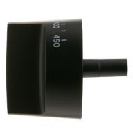 Picture of OEM General Electric (GE) WB03X45953 Flat Black Knob Griddle