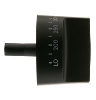 Picture of OEM General Electric (GE) WB03X45953 Flat Black Knob Griddle