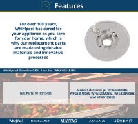 Picture of WPW10515455 Surface Burner Head – Whirlpool / Maytag / KitchenAid Gas Range | Genuine OEM Part