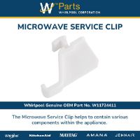 Picture of OEM Whirlpool Microwave Support W10909479