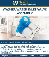 Picture of OEM Whirlpool Washer Dual Water Inlet Valve W11316256