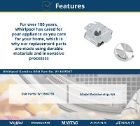 Picture of OEM Whirlpool  Timer W11566735