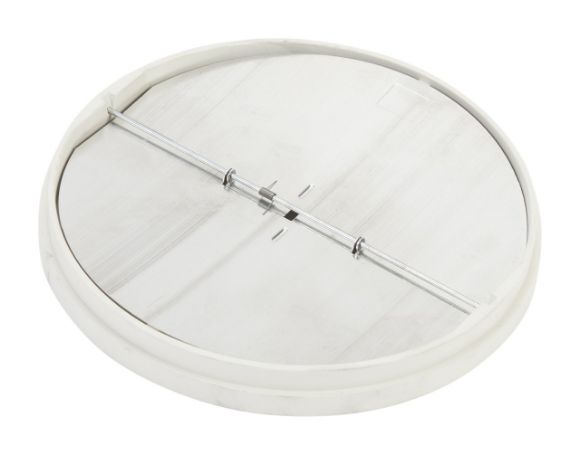 Picture of W10355451 7-Inch Round Range Vent Damper – Whirlpool & Maytag Range Hood | Genuine OEM Part