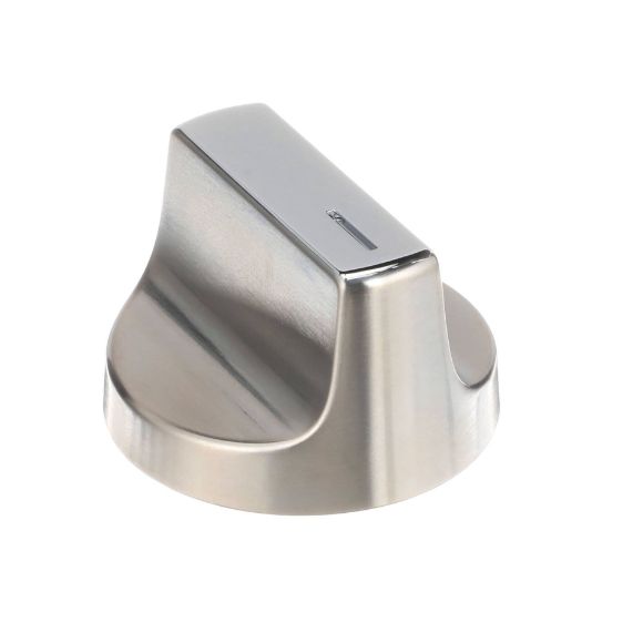 Picture of W11517335 Range Surface Element Control Knob (Chrome) – Whirlpool, Maytag, KitchenAid | Genuine OEM Part