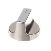 Picture of W11517335 Range Surface Element Control Knob (Chrome) – Whirlpool, Maytag, KitchenAid | Genuine OEM Part