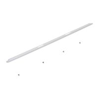 Picture of W11594186 Range Lower Door Trim (White) – Whirlpool, Maytag, Amana Range | Genuine OEM Part
